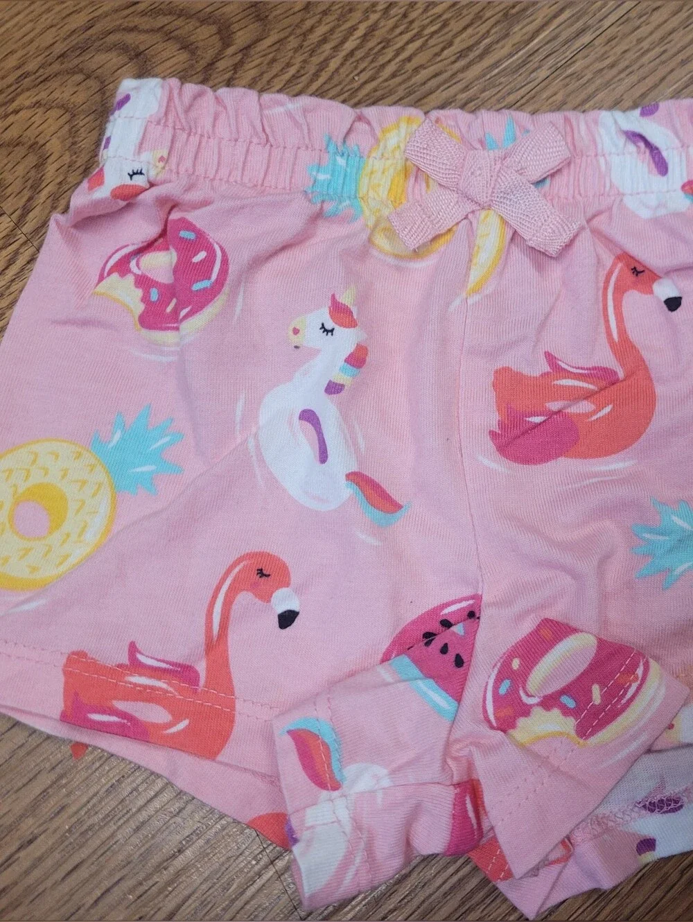 Garanimals Set Of 4 Shorts 6-9 Months Blue Denim